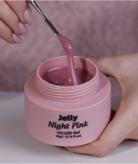 Mack’s Builder Jelly Gel - Night Pink - Kentro Beauty Supplies Ireland