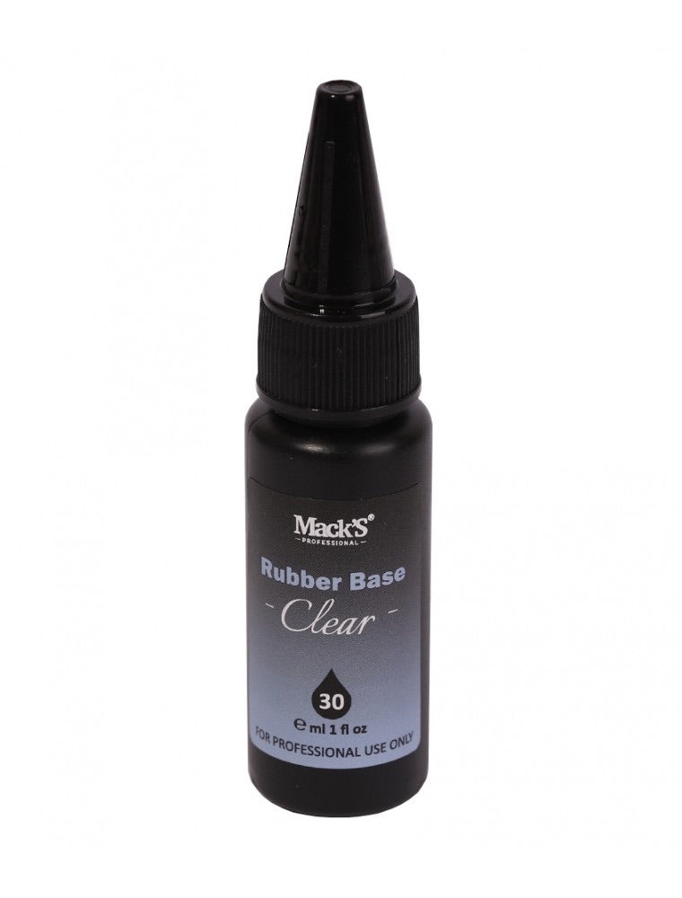 Mack’s Rubber Base - Clear - Kentro Beauty Supplies Ireland