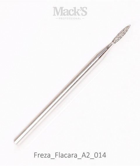 Mack’s Diamond Drill Bit FLAME Blue - A2/014 - Kentro Beauty Supplies Ireland