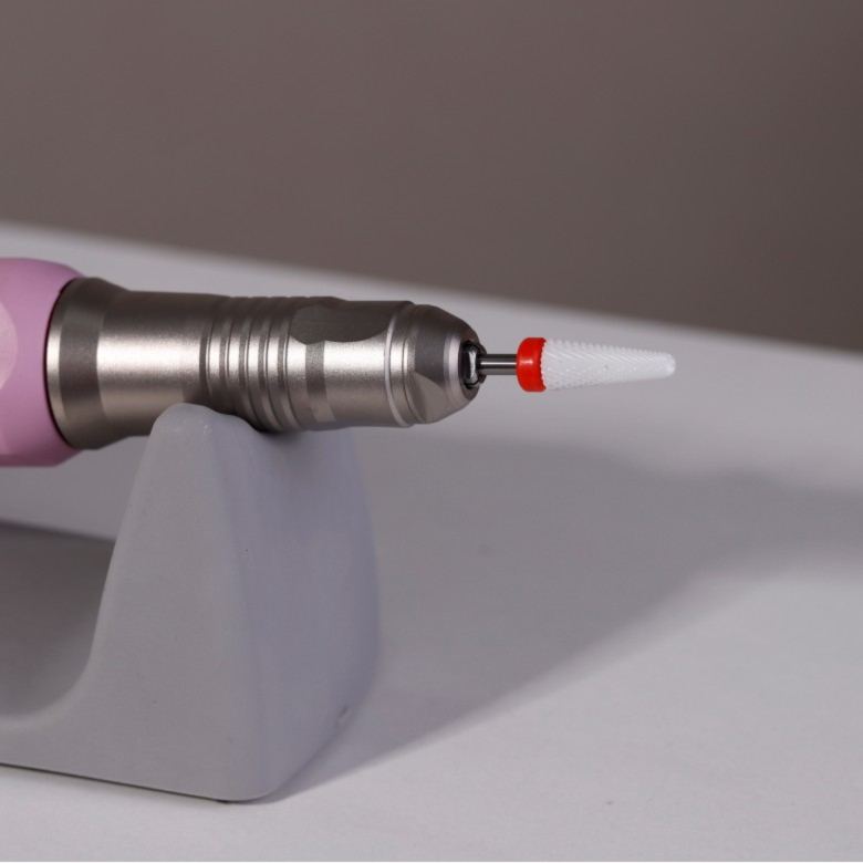 Mack’s White Ceramic Drill Bit - Big Cone F - Kentro Beauty Supplies Ireland