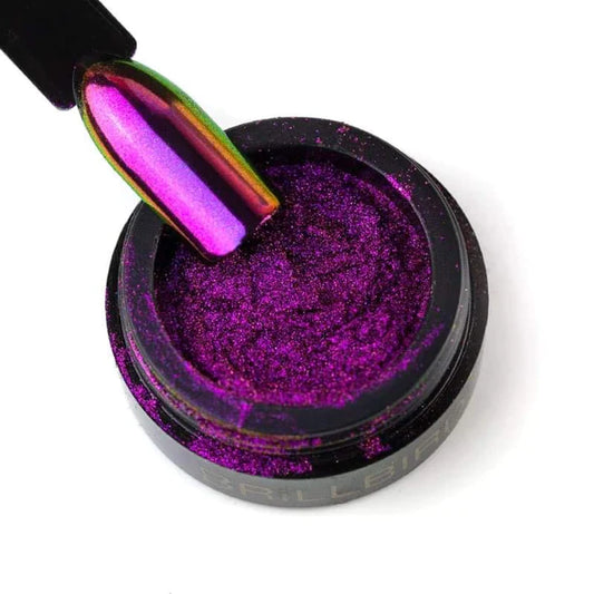 Brillbird Chrome Powder - Scarabeus Purple - Kentro Beauty Supplies Ireland