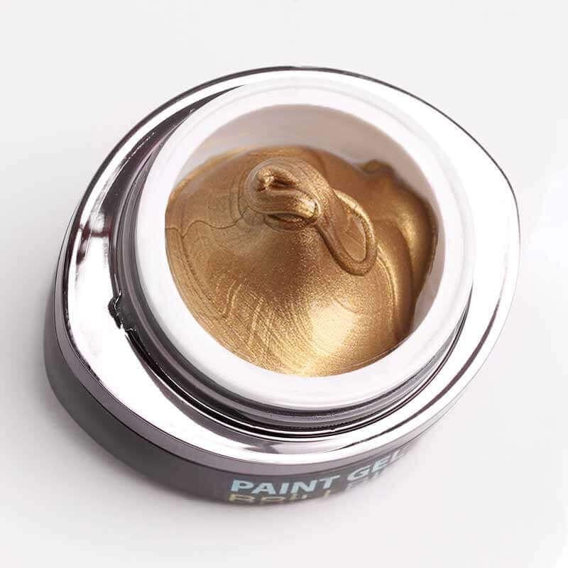 BrillBird Contour paint Gel - Gold - Kentro Beauty Supplies Ireland