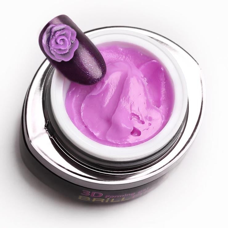 BrillBird 3D Forming Gel - Light Purple - Kentro Beauty Supplies Ireland