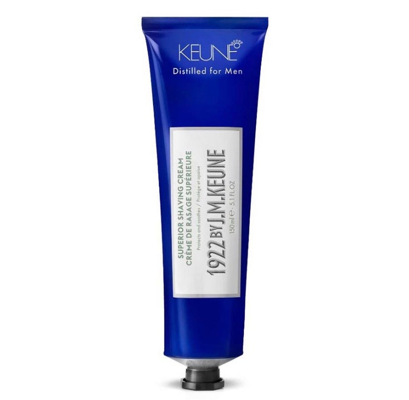 KEUNE 1922 BY J.M. KEUNE SUPERIOR SHAVING CREAM 150ml - Kentro Beauty Supplies Ireland