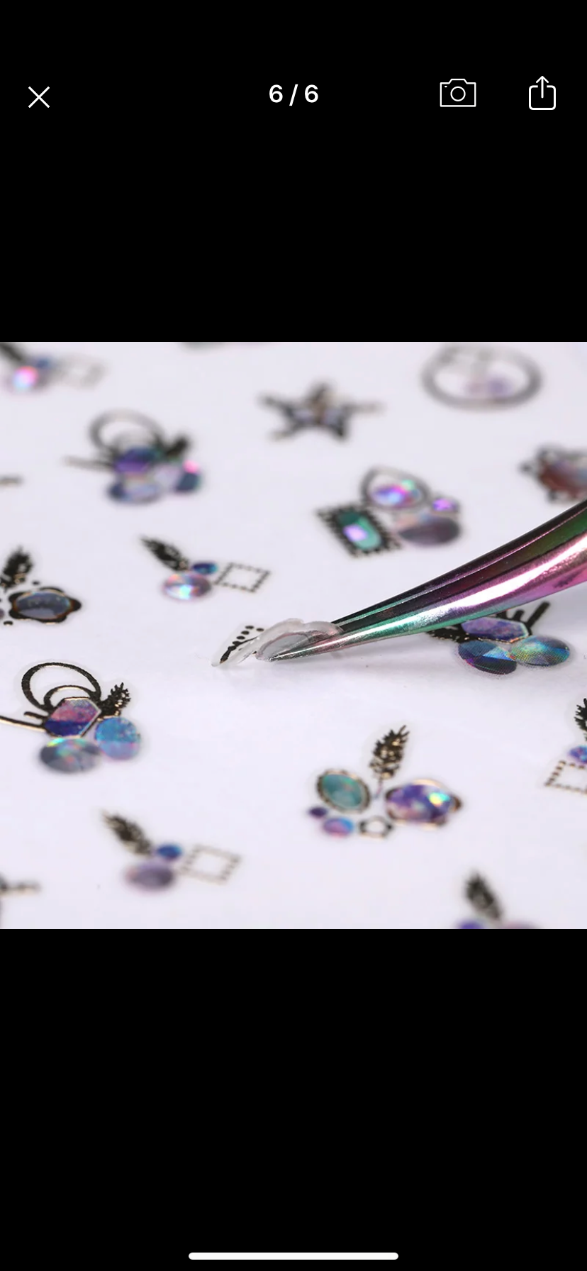 3D Jewelry Nail Art Stickers - Kentro Beauty Supplies Ireland