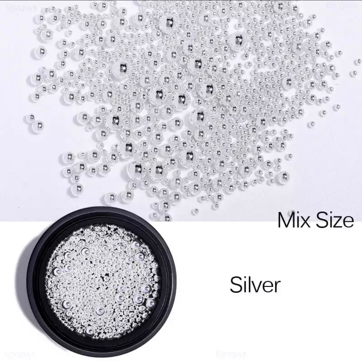 Mixed Sizes Beads - Kentro Beauty Supplies Ireland