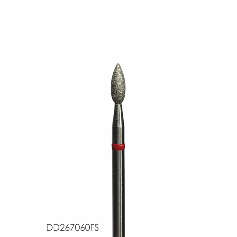 Mack’s Diamond Drill Bit OLIVE RED - DD267060FS - Kentro Beauty Supplies Ireland