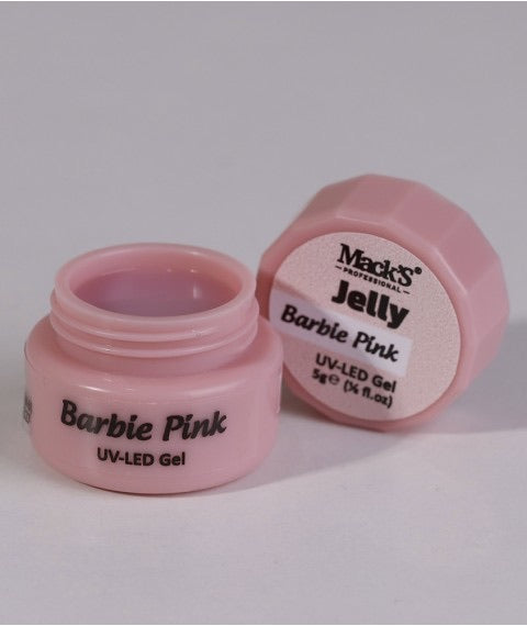Mack’s Jelly Builder Gel - Barbie Pink - Kentro Beauty Supplies Ireland
