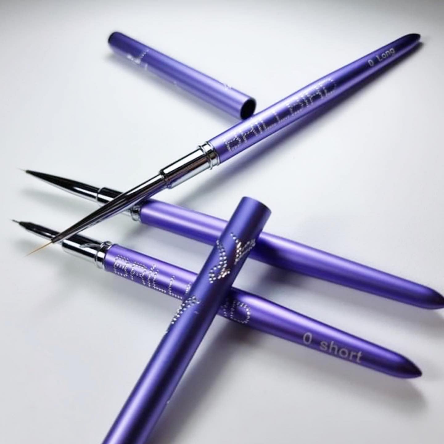 Brillbird 0 Art Brush set of 3 - Kentro Beauty Supplies Ireland