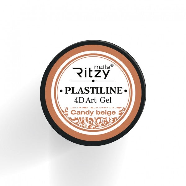 Ritzy PlastiLine 4D Art Gel - Candy Beige - Kentro Beauty Supplies Ireland