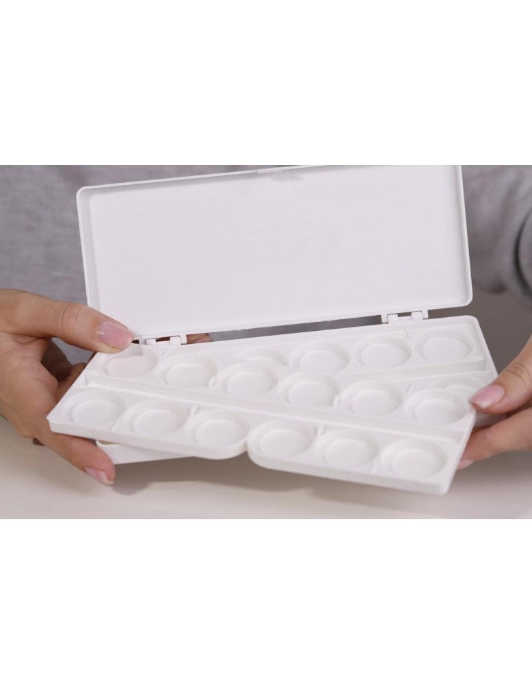 Mack’s Mixing Color Palette with Lid - Kentro Beauty Supplies Ireland