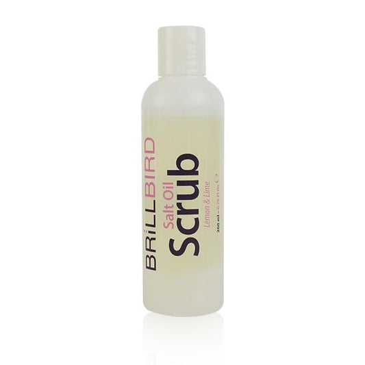 BrillBird Salt Oil Scrub 200ml - Kentro Beauty Supplies Ireland