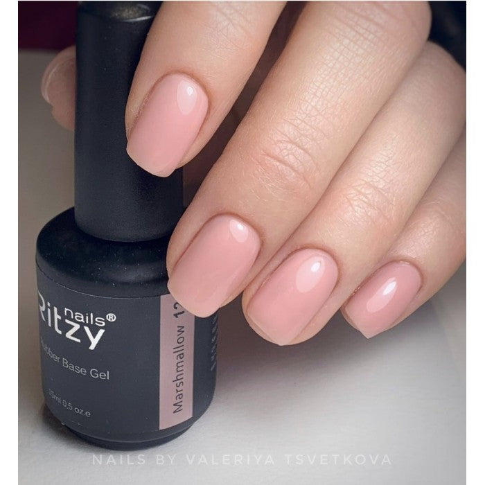 Ritzy Rubber Base - MARSHMALLOW 12 - Kentro Beauty Supplies Ireland