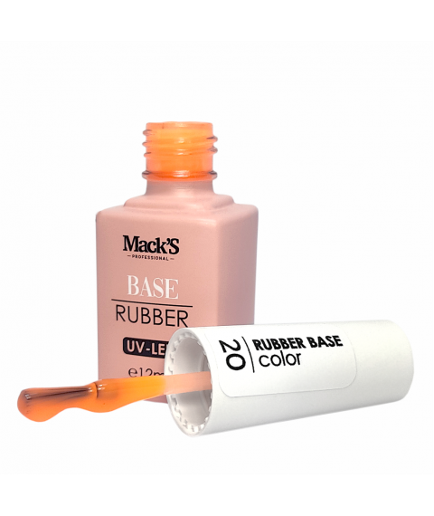 Mack’s Rubber Color Base - 20 - Kentro Beauty Supplies Ireland