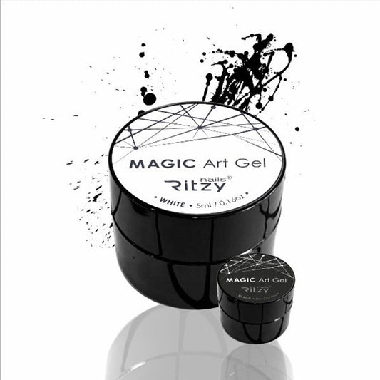 Ritzy "Magic Art" Gel - White - Kentro Beauty Supplies Ireland