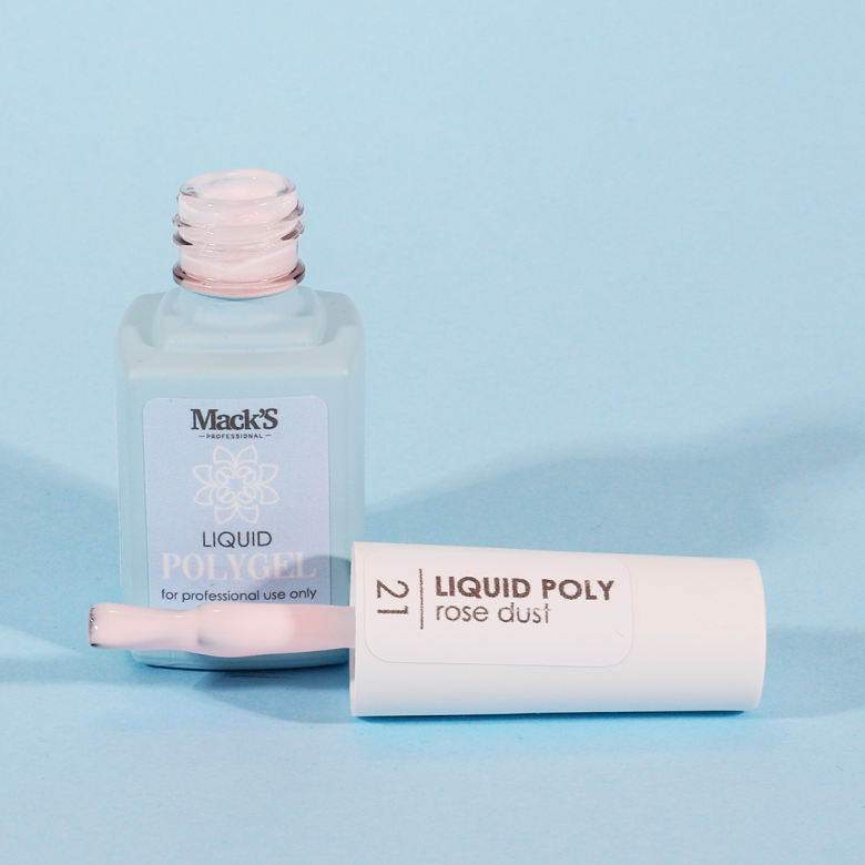 Mack’s Liquid PolyGel - Rose Dust 21 - Kentro Beauty Supplies Ireland