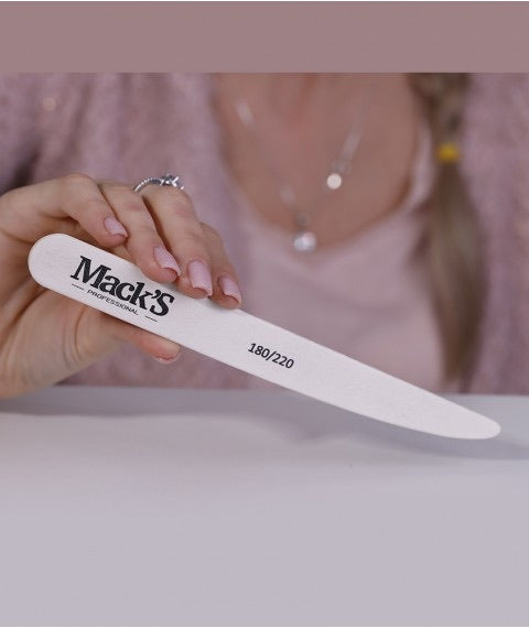 Mack’s File “Boomerang” 180/220 - Kentro Beauty Supplies Ireland