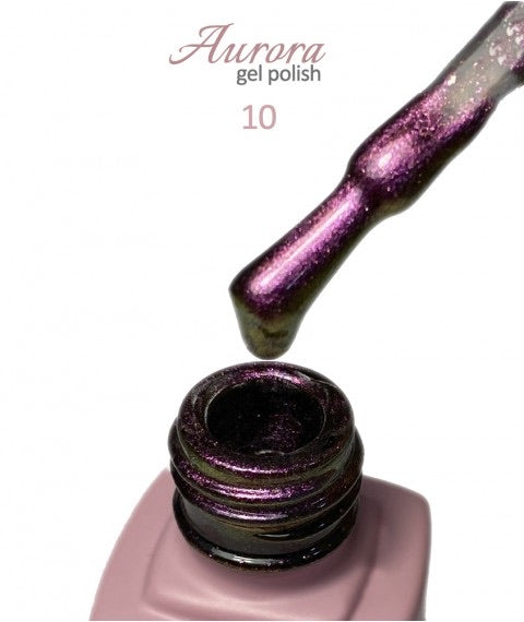 Mack’s Cat Eye Aurora Gel Polish 10 - Kentro Beauty Supplies Ireland