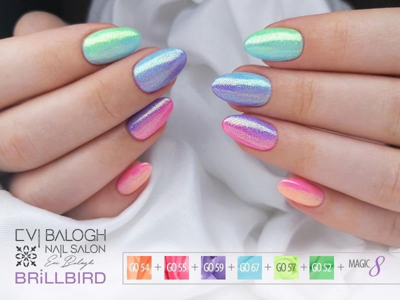 BrillBird Magic Powder 8 - Mermaid Effect - Kentro Beauty Supplies Ireland