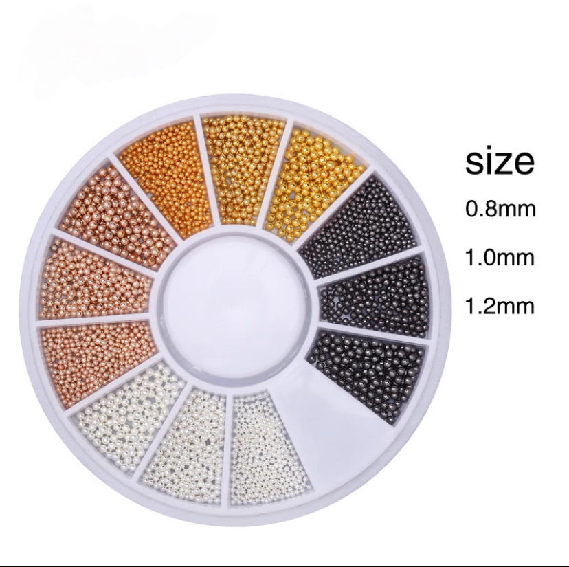 Mix Mini Beads - Various sizes - Kentro Beauty Supplies Ireland