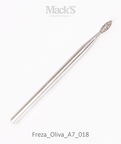 Mack’s Diamond Drill Bit OLIVE Blue - A7/018 - Kentro Beauty Supplies Ireland