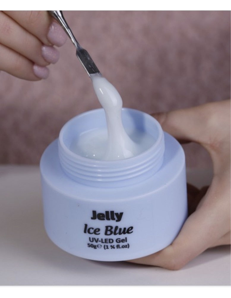 Mack’s Builder Jelly Gel - Ice Blue - Kentro Beauty Supplies Ireland