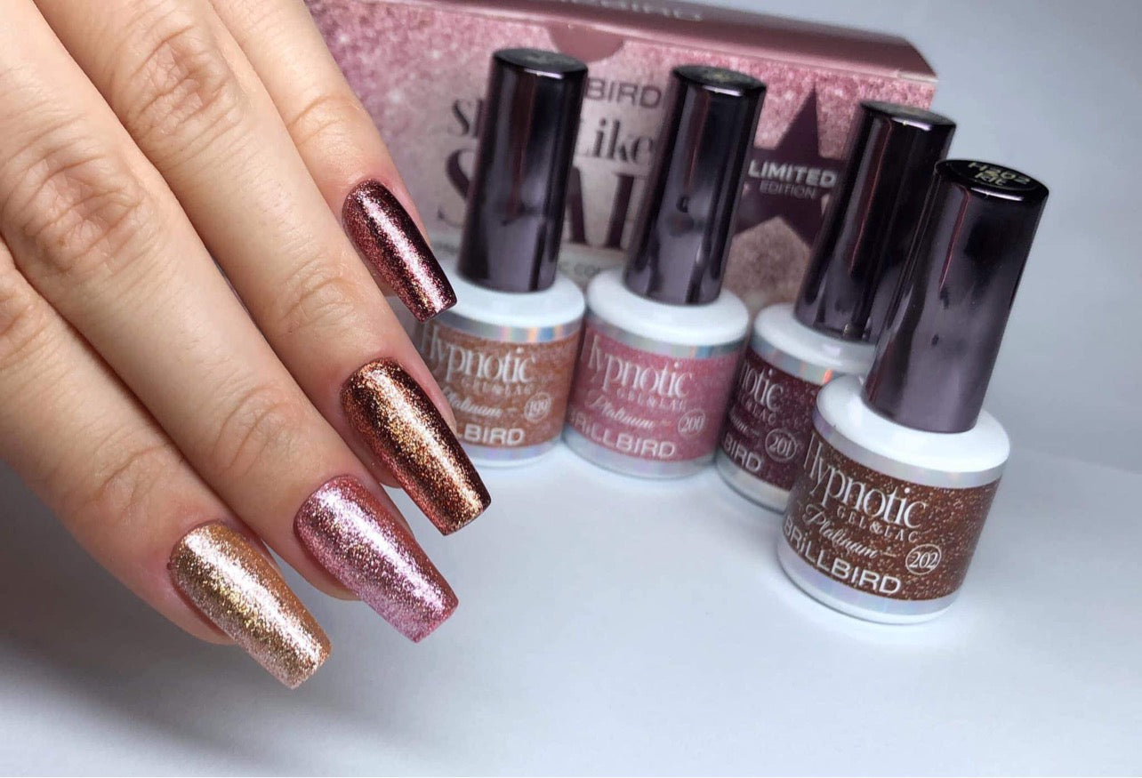 Brillbird Hypnotic “Shine Like a Star” Platinum Collection - Kentro Beauty Supplies Ireland