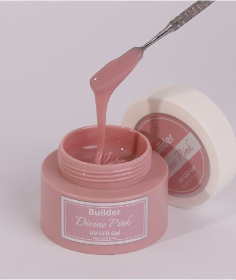 Mack’s Hard Builder Gel - Divine Pink - Kentro Beauty Supplies Ireland