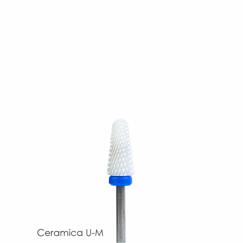 Mack’s White Ceramic Drill Bit - Umbrella-M - Kentro Beauty Supplies Ireland
