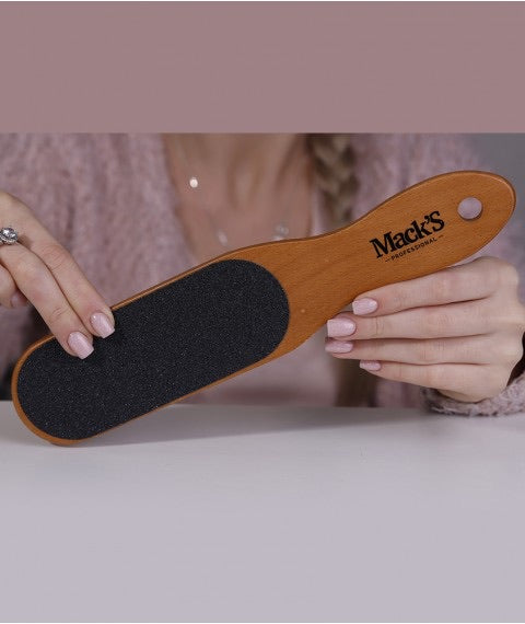 Mack’s Wooden Pedicure File - Kentro Beauty Supplies Ireland