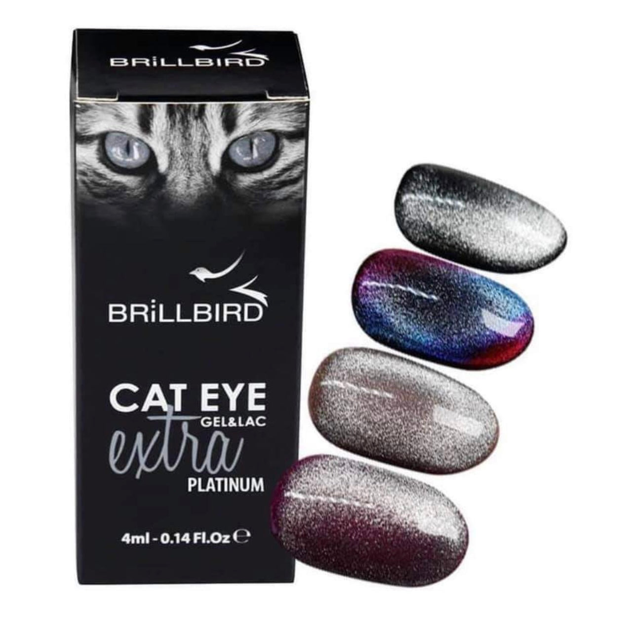 BrillBird Cat Eye Extra - Platinum - Kentro Beauty Supplies Ireland