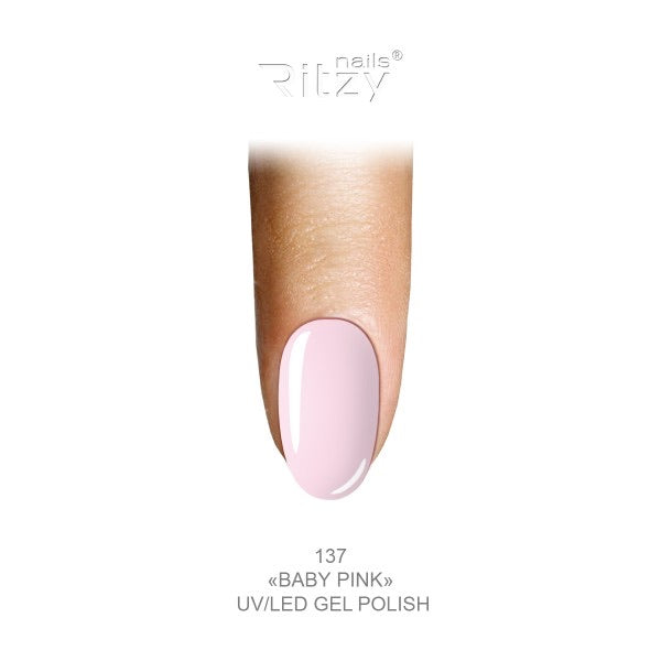 Ritzy Lac "Baby pink" 137 - Kentro Beauty Supplies Ireland