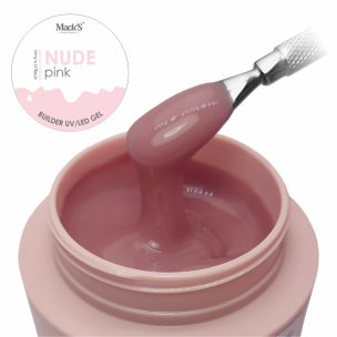 Mack’s Hard Builder Gel - Nude Pink - Kentro Beauty Supplies Ireland