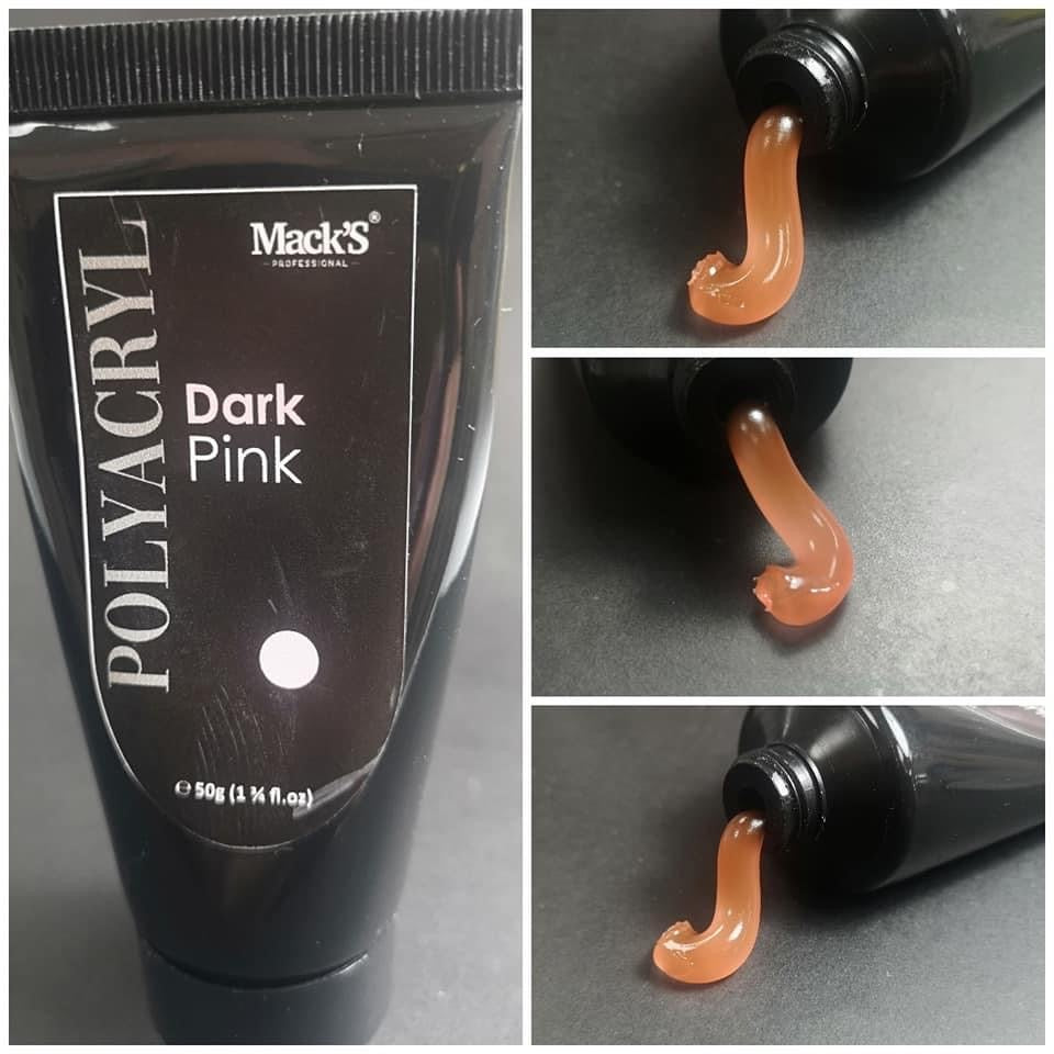 Mack’s Polyacryl - Dark Pink 50g - Kentro Beauty Supplies Ireland