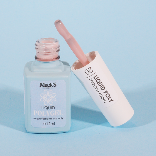 Mack’s Liquid PolyGel - Mauve Morn 20 - Kentro Beauty Supplies Ireland