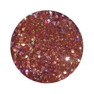 BrillBird Dual Holo Glitters H08 Dark Orange - Kentro Beauty Supplies Ireland