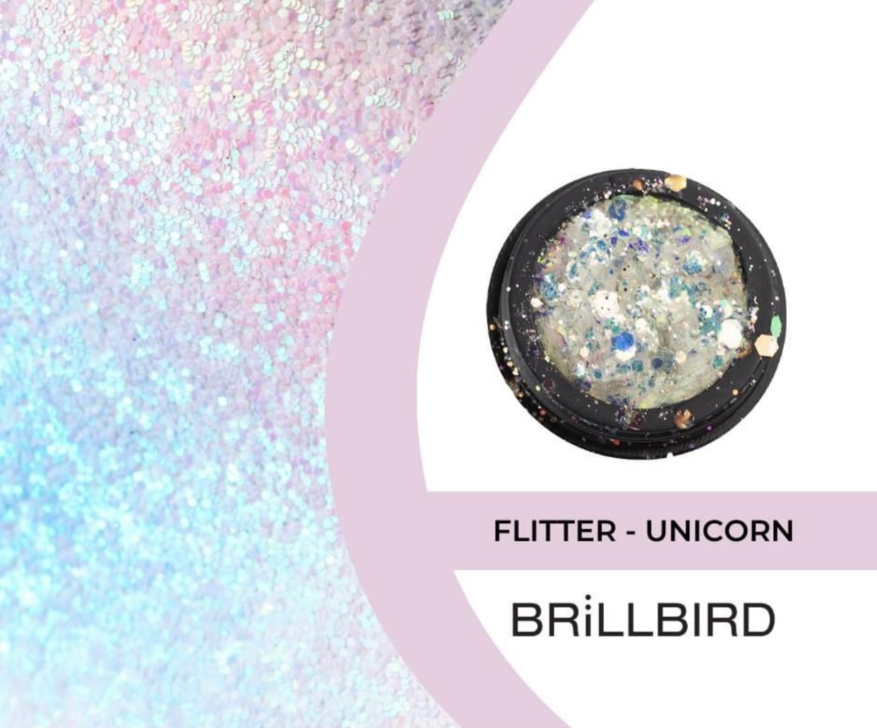 BrillBird Sequins - Unicorn - Kentro Beauty Supplies Ireland
