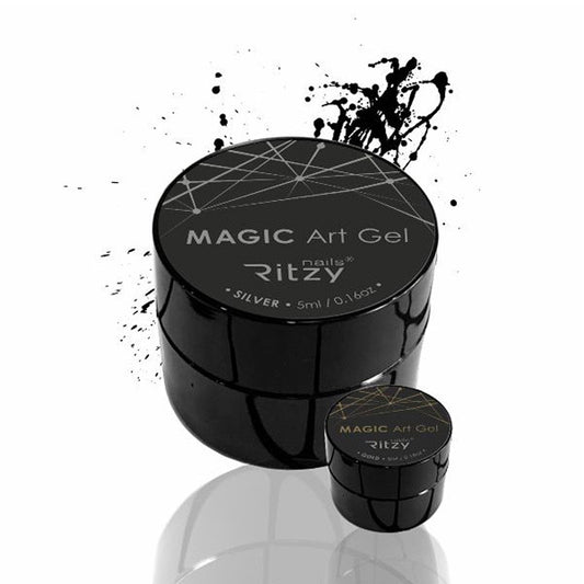 Ritzy "Magic Art" Gel - Silver - Kentro Beauty Supplies Ireland