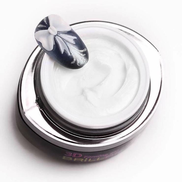BrillBird 3D Forming Gel - White - Kentro Beauty Supplies Ireland
