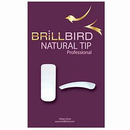 Brillbird Natural Tips - Kentro Beauty Supplies Ireland