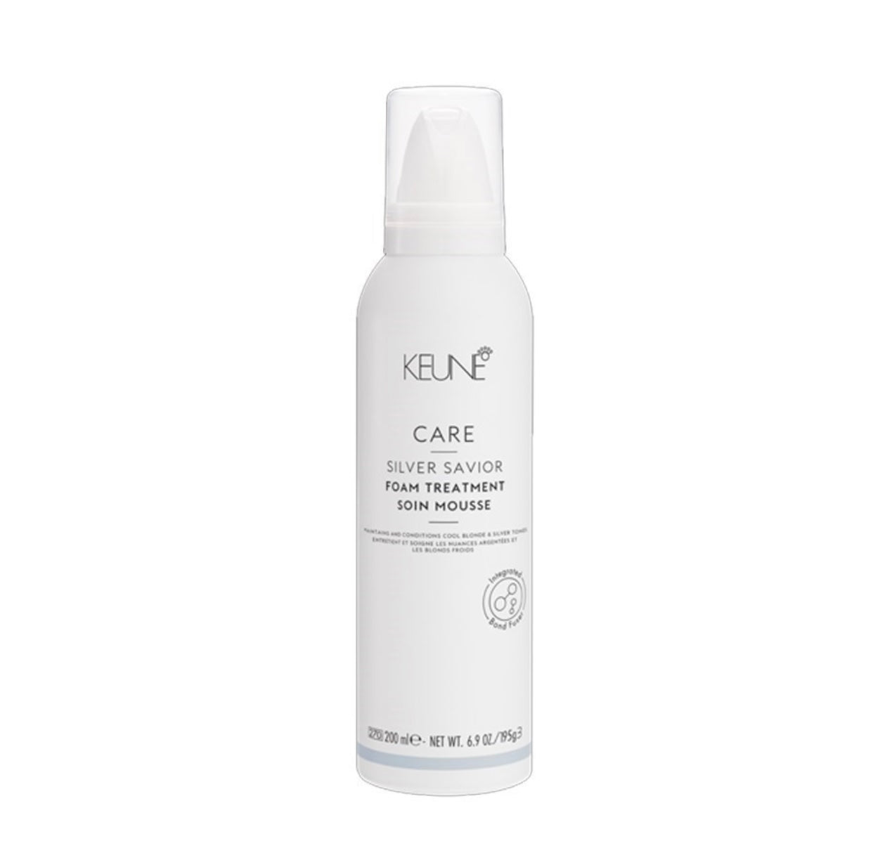 KEUNE CARE SILVER SAVIOR FOAM TREATMENT 200ml - Kentro Beauty Supplies Ireland