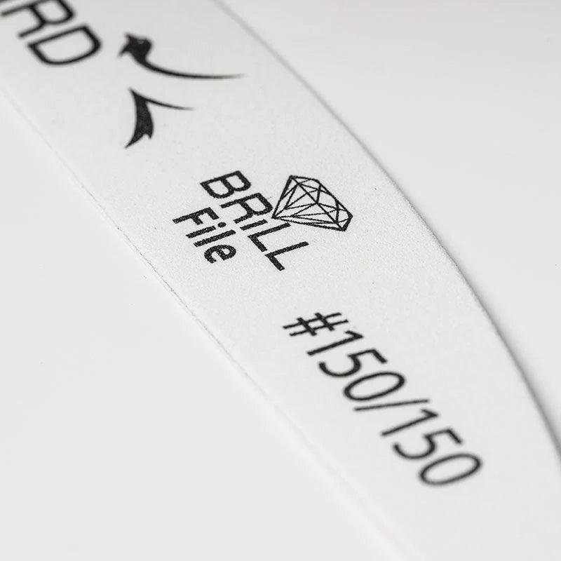 Brillbird Replaceable Adhesive Nail Files 150grit - pk of 10 - Kentro Beauty Supplies Ireland