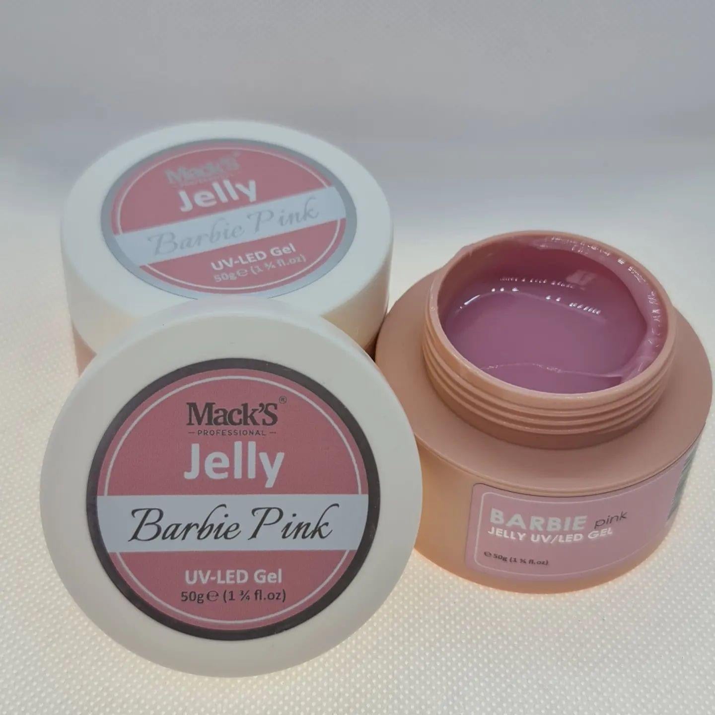 Mack’s Jelly Builder Gel - Barbie Pink - Kentro Beauty Supplies Ireland