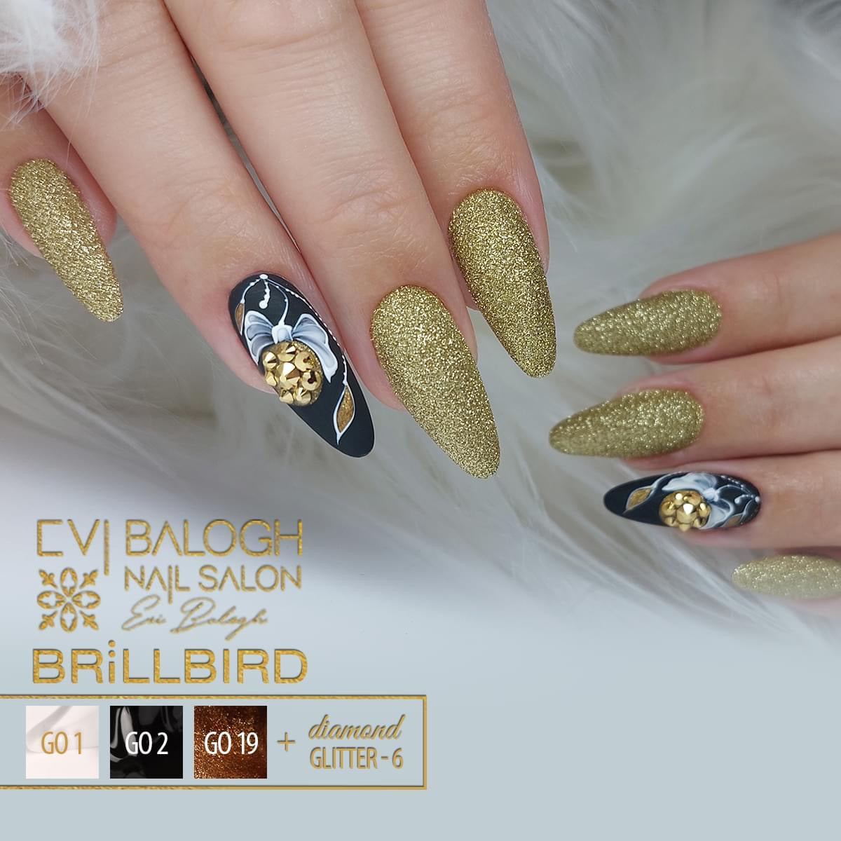 Brillbird Diamond Glitter 6 - Kentro Beauty Supplies Ireland