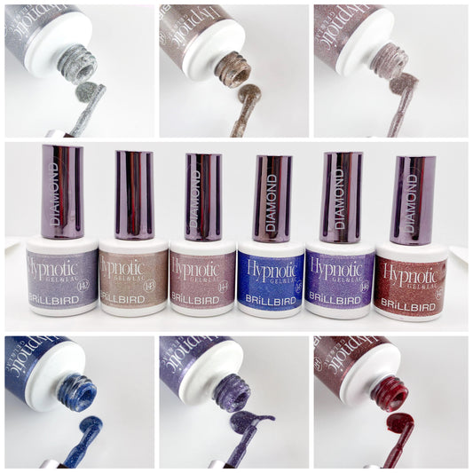 Brillbird Hypnotic Gel&Lac - Diamond Collection - Kentro Beauty Supplies Ireland