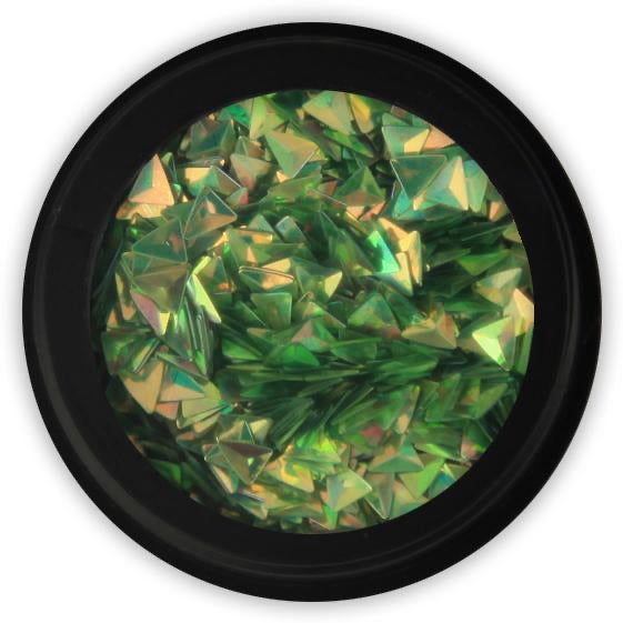 BrillBird 3D Triangles - Greenery - Kentro Beauty Supplies Ireland