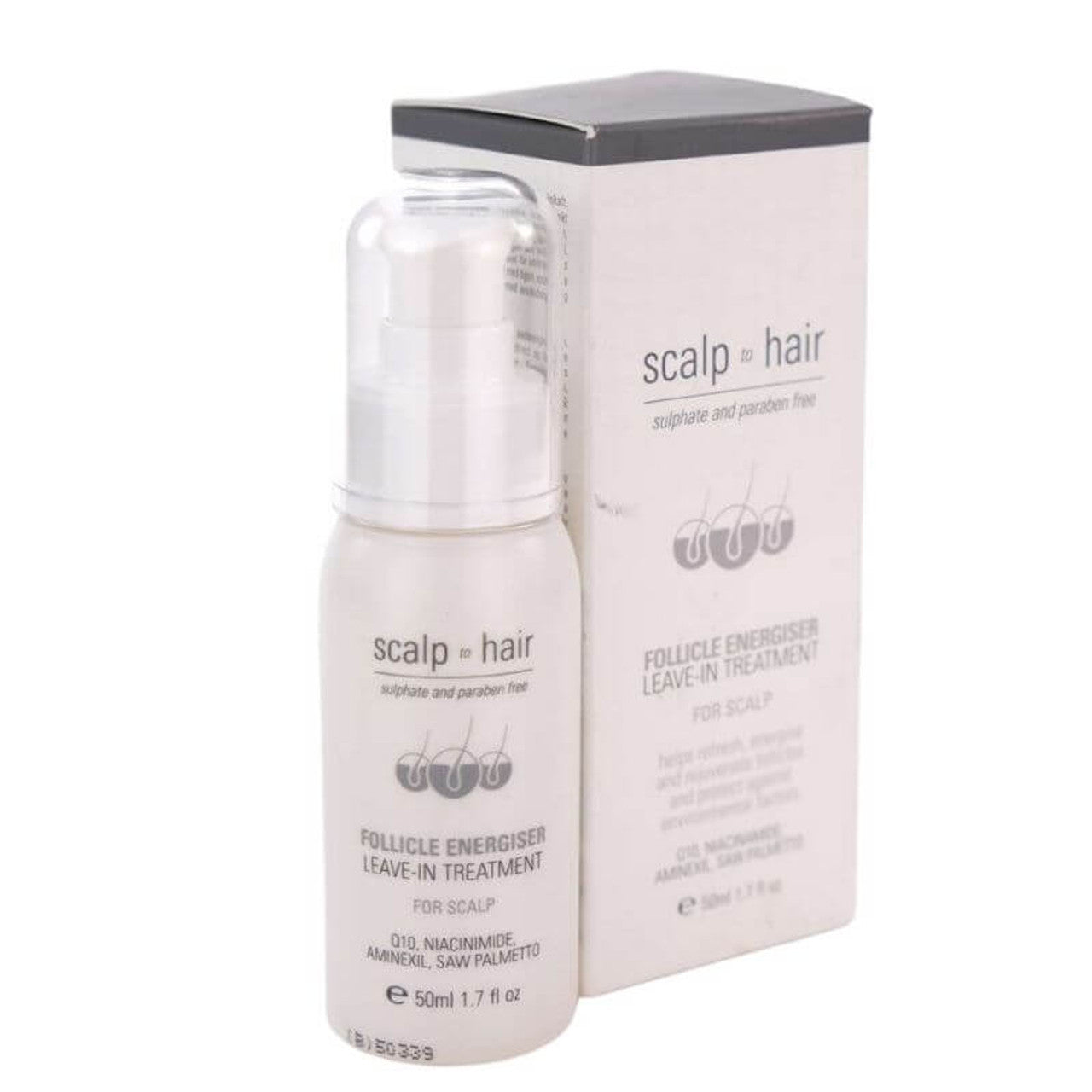 NAK Scalp to Hair - Follicle Energizer Leave In Treatment 50ml - Kentro Beauty Supplies Ireland