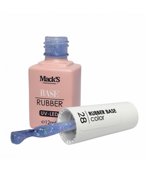 Mack’s Rubber Color Base - 28 - Kentro Beauty Supplies Ireland