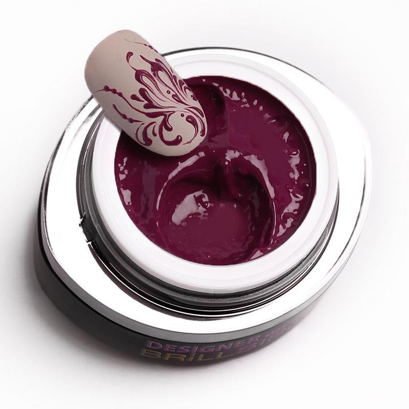 BrillBird Designer Gel - Plum - Kentro Beauty Supplies Ireland