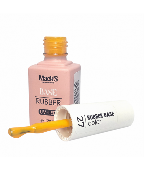Mack’s Rubber Color Base - 27 - Kentro Beauty Supplies Ireland